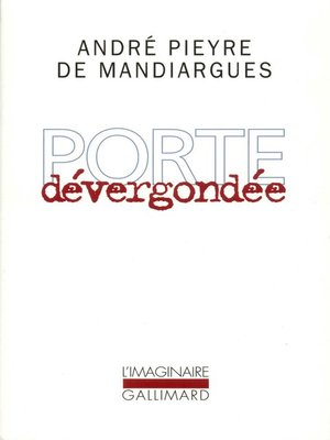 cover image of Porte dévergondée